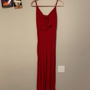 Red Jumpsuit